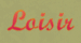 Loisir