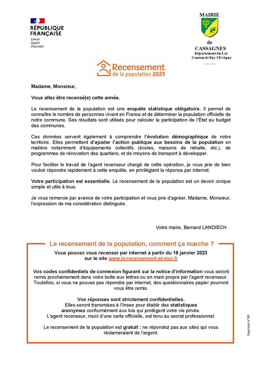 Recensement 2023